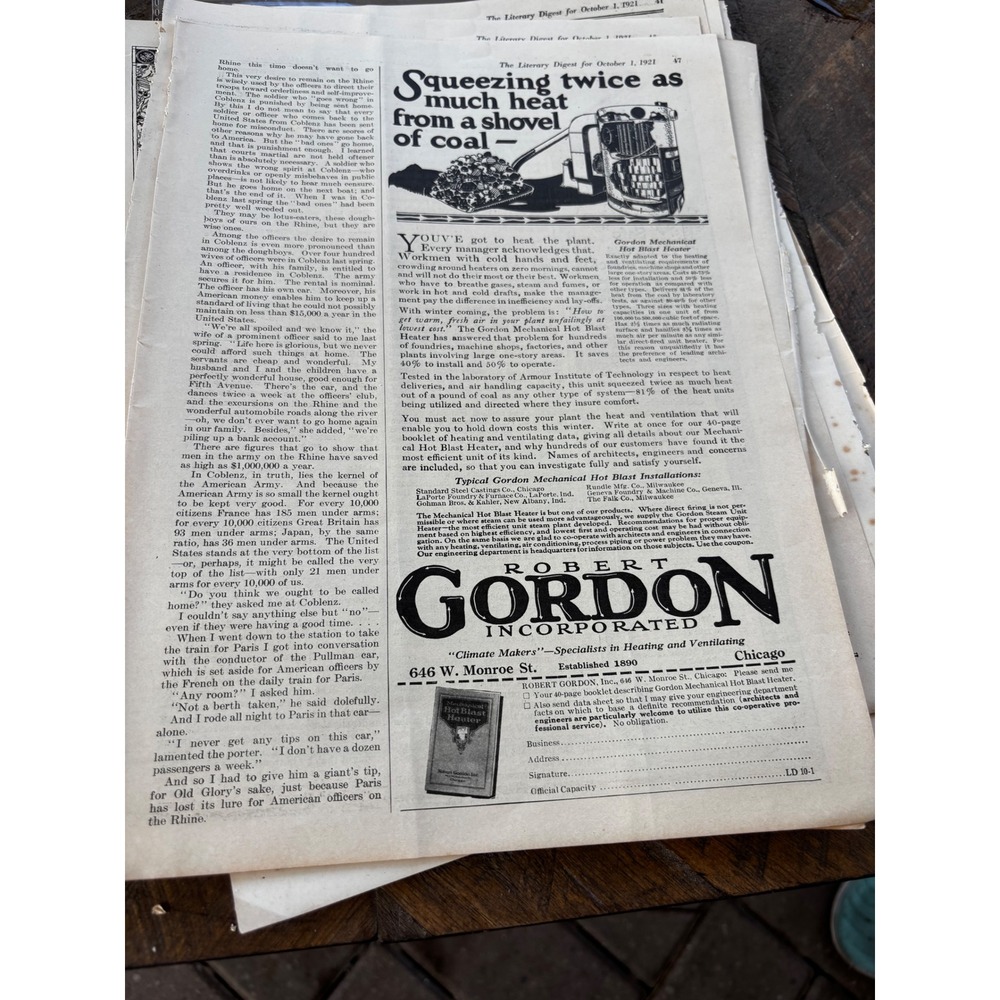 1921 Florsheim Shoe & Glastonbury Underwear Print Ad Vintage Menswear Decor B&W